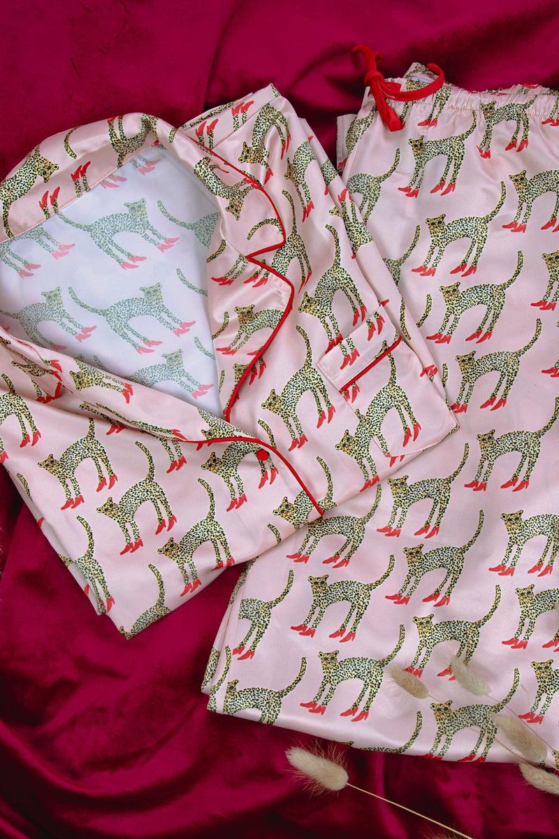 Playful Promises Bouffants Recycled Cheeta Long Sleeved Top