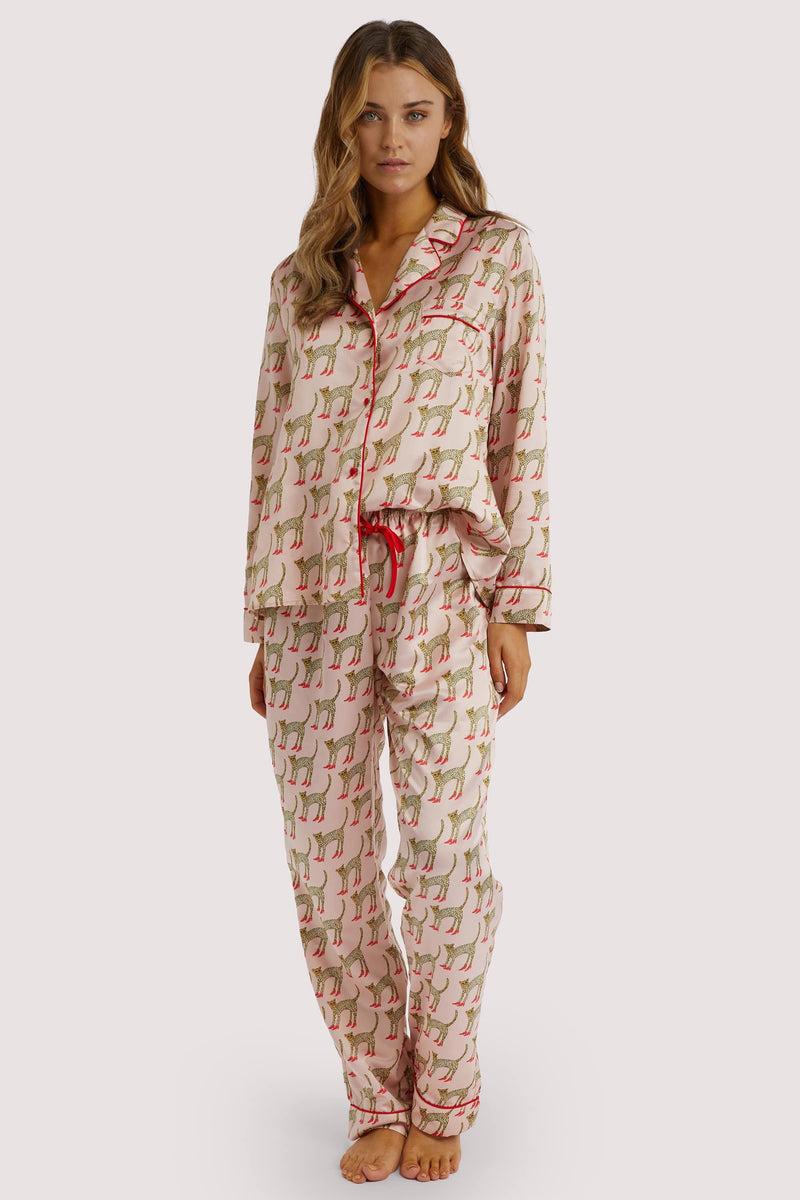 Playful Promises Bouffants Recycled Cheeta Long Sleeved Top