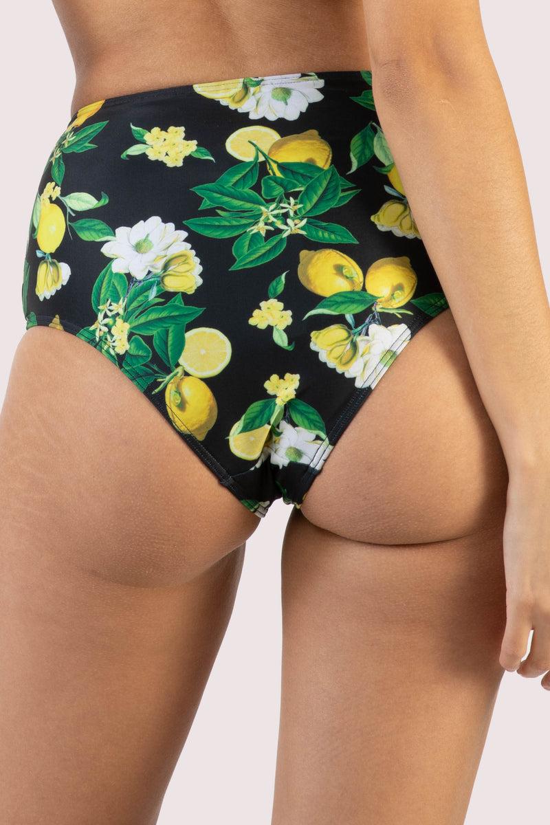 Playful Promises Claudette Lemons High Waisted Bikini Bottom