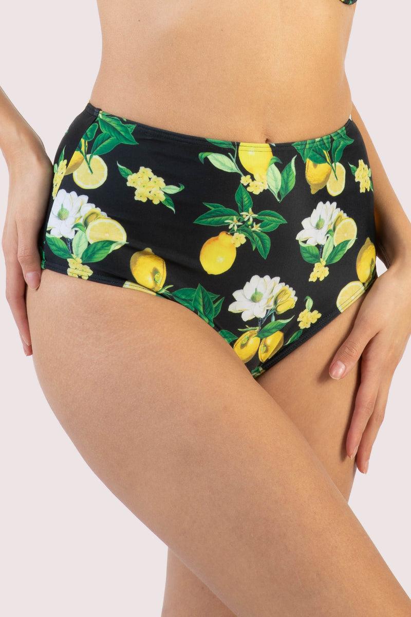 playful promises Claudette Lemons High Waisted Bikini Bottom