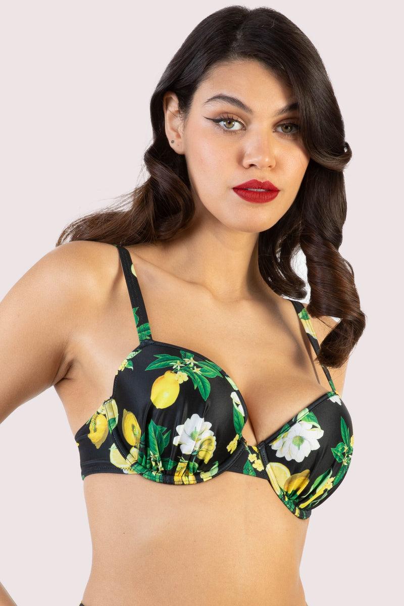 playful promises Claudette Lemons Padded Balcony Bikini Top