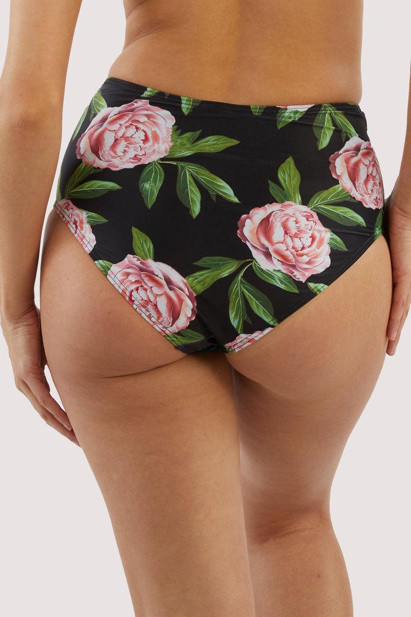 Playful Promises Claudette Roses High Waisted Bikini Brief