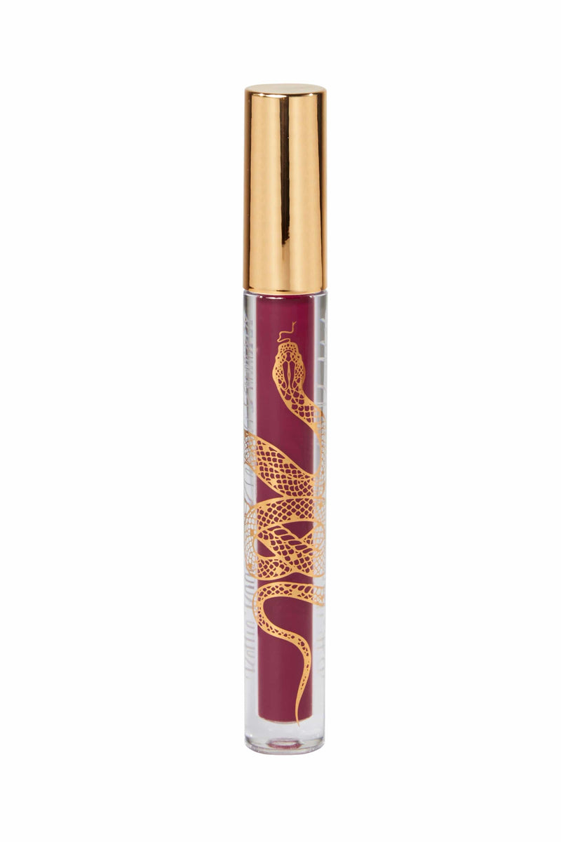 playful promises Dark Berry Red Klaw Transfer Resistant Long Lasting Matte Liquid Lipstick