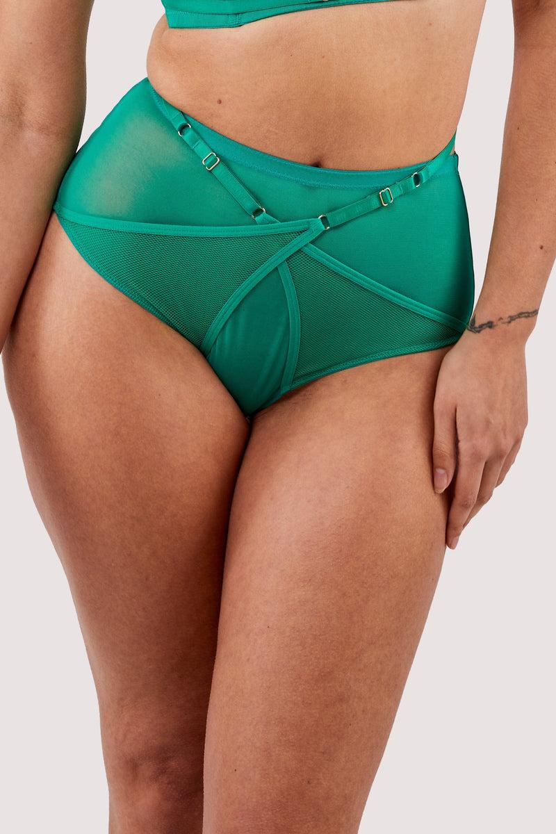 playful promises Eddie Green Crossover Wrap High Waist Brief