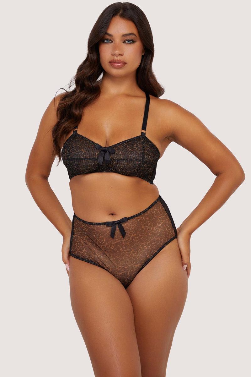 Playful Promises Hazel Leopard Print Classic High Waist Brief