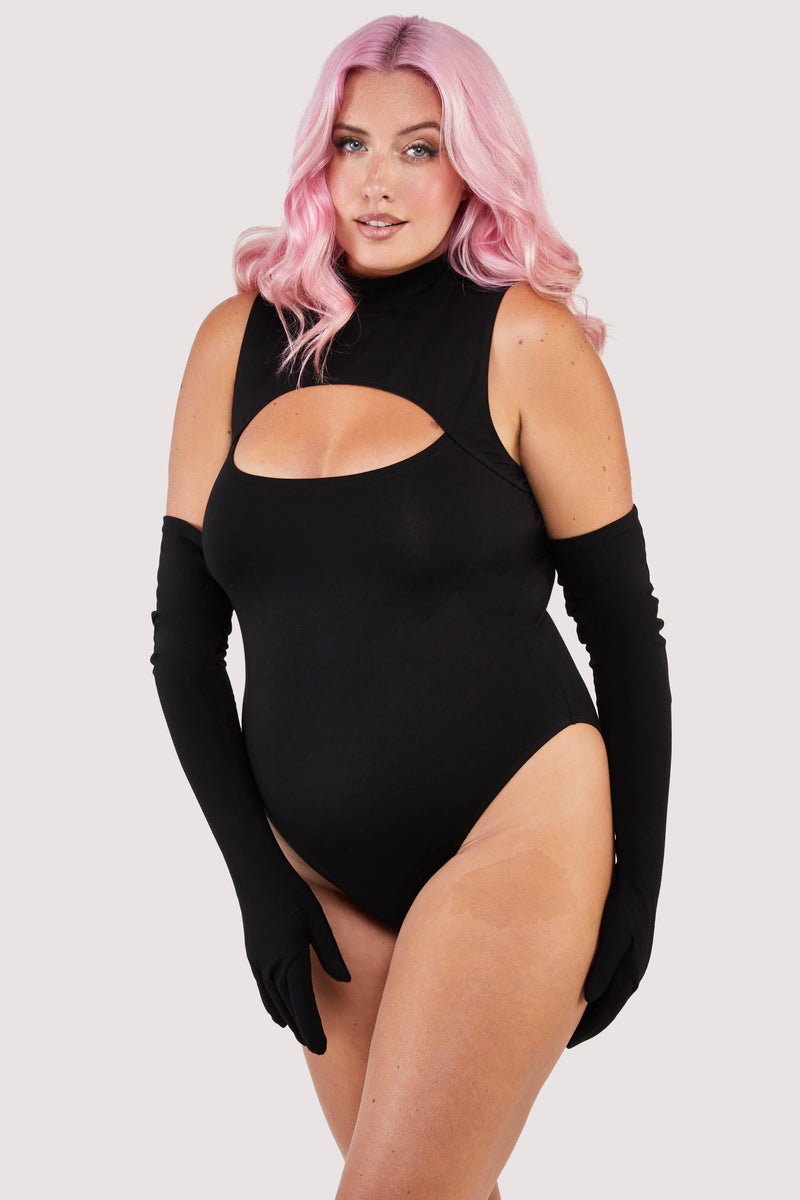 Playful Promises Jessenia High-Necked Body With Gloves