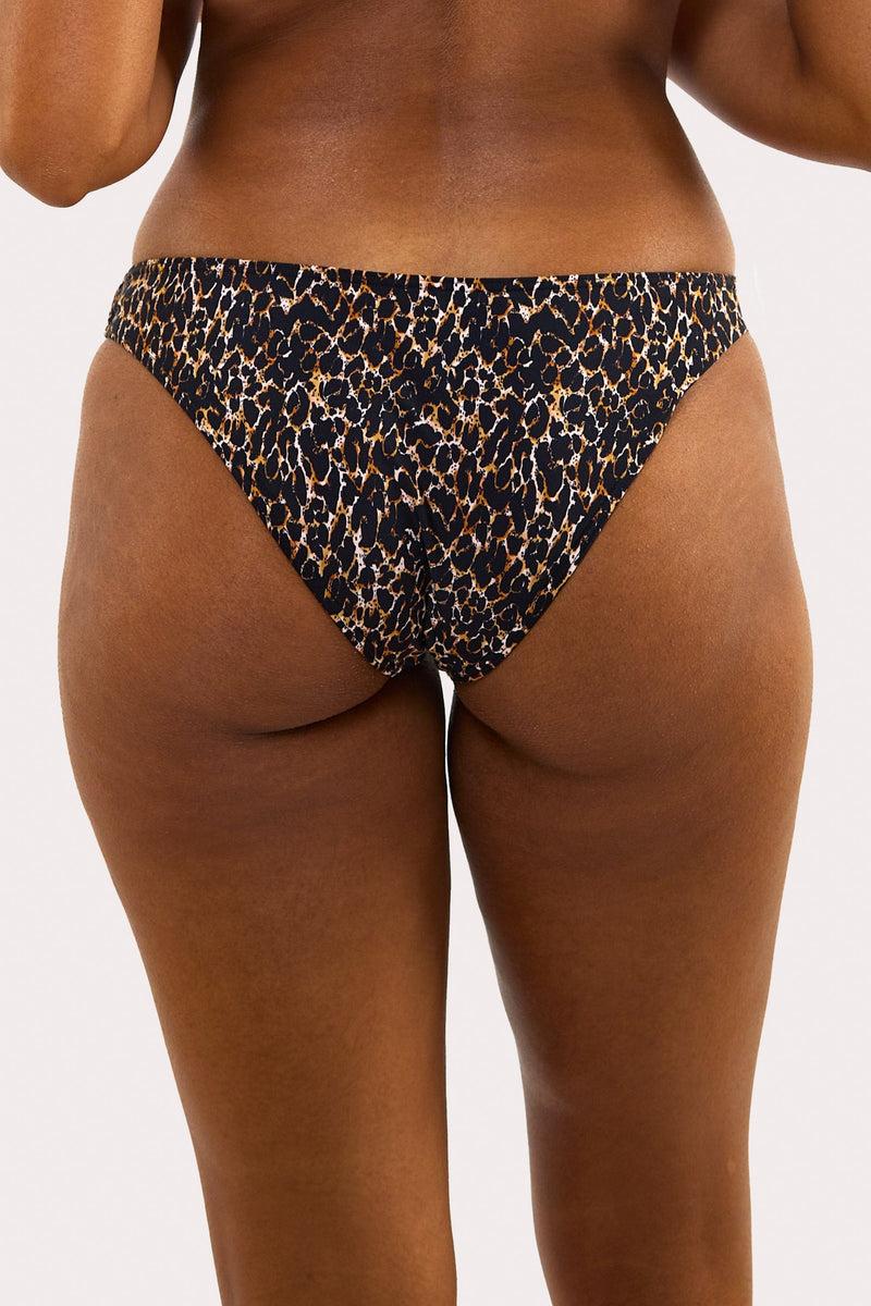 Playful Promises Juliet Leopard Print Mix & Match Mid-Rise Bikini Bottoms