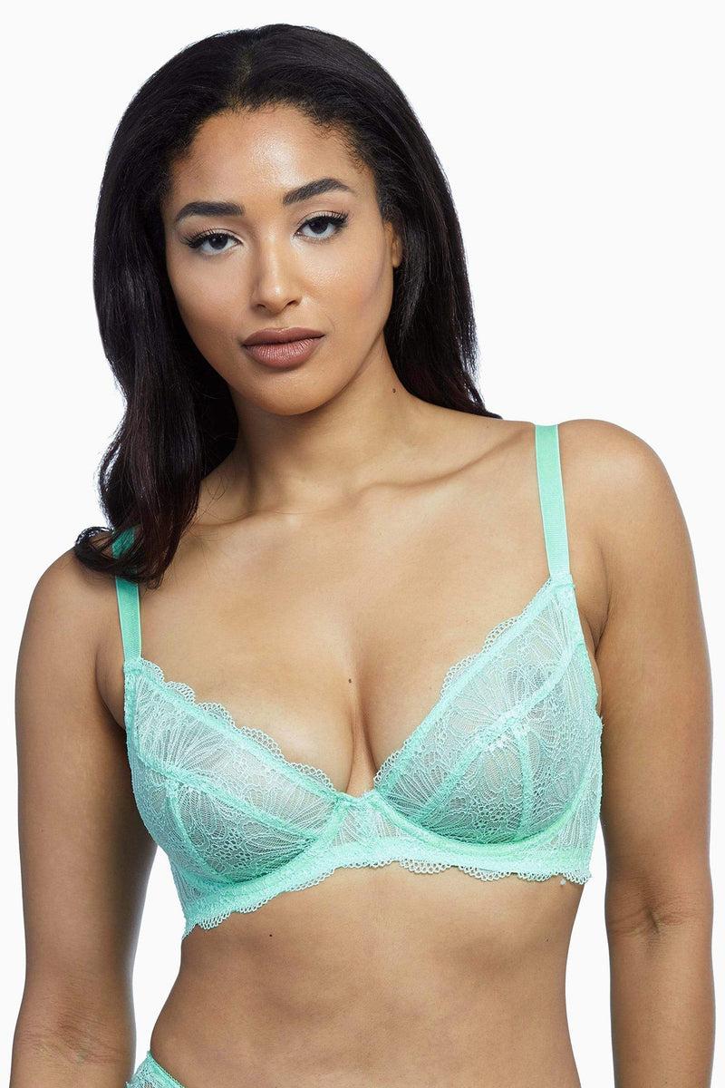 Playful Promises Ariana Mint Everyday Lace Bra