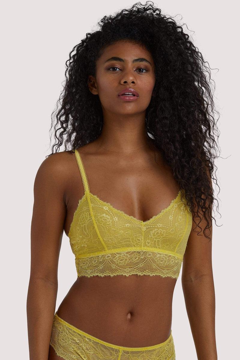 playful promises Ariana Yellow Everyday Bralette