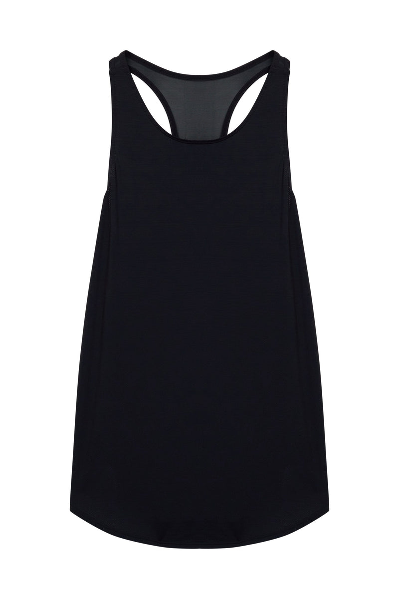 Playful Promises Black Curve Vest