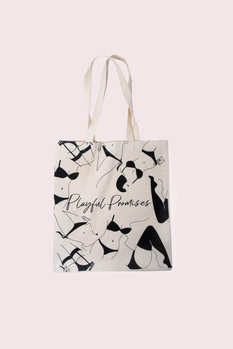 playful promises Canvas Bag