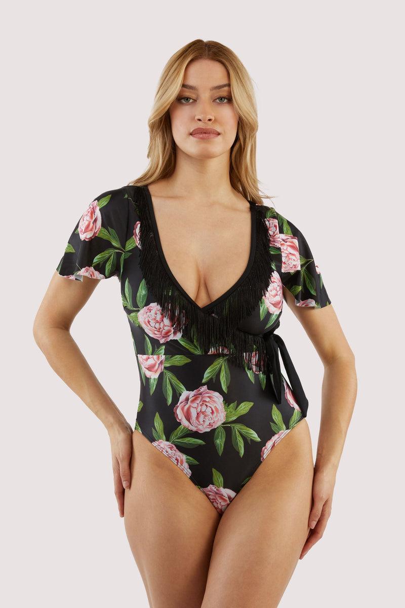 Playful Promises Eco Claudette Roses Swimsuit