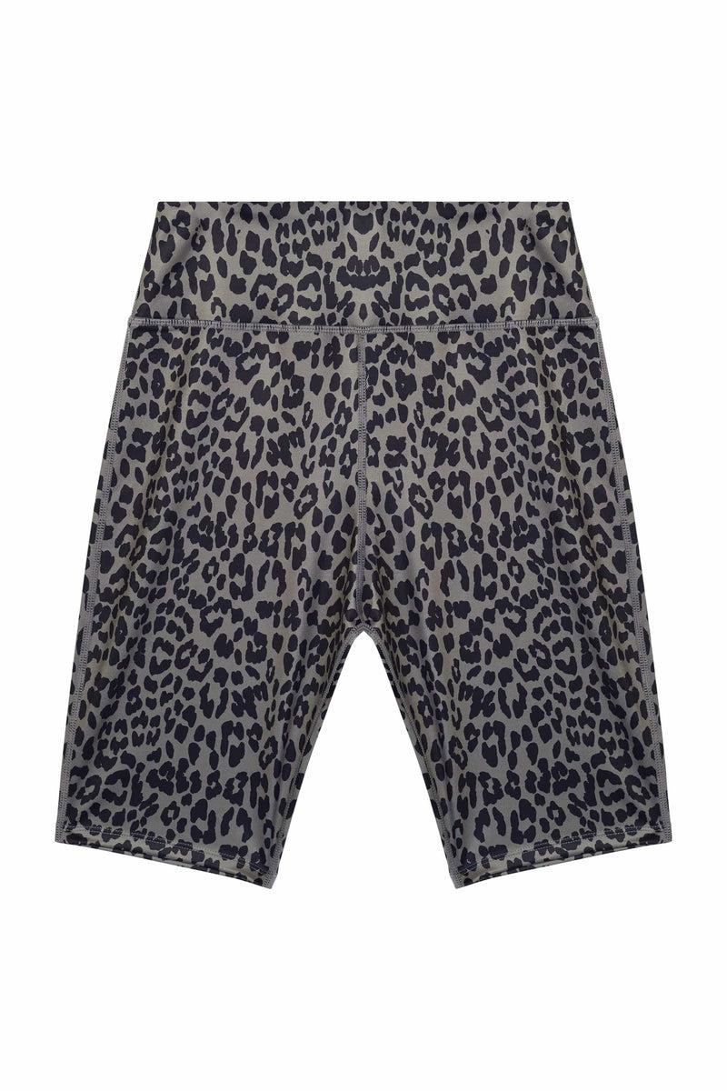 Playful Promises Eco Dusty Olive Leopard Short