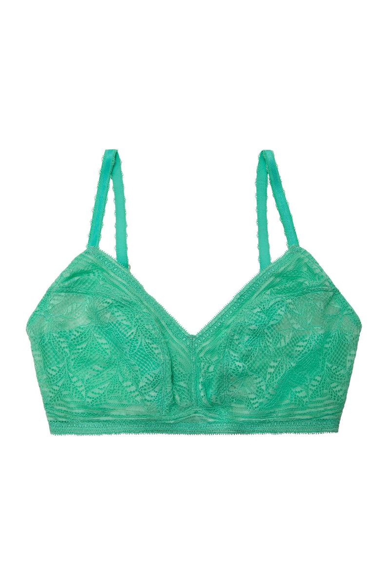 Playful Promises Emma Mint Green Lace Wireless Bra