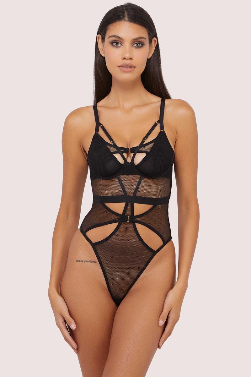 playful promises Erin Black Mirco Fishnet Body