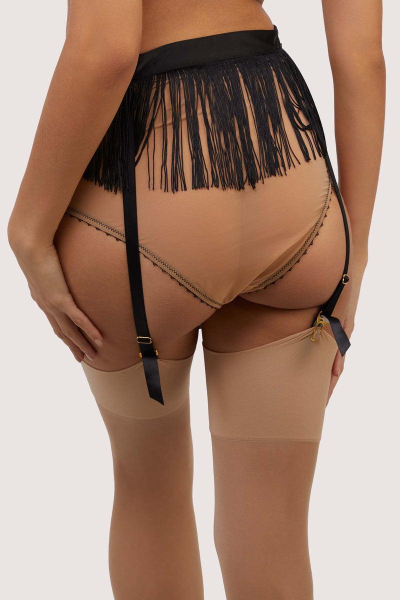 Playful Promises Esme Fringe Suspender Belt