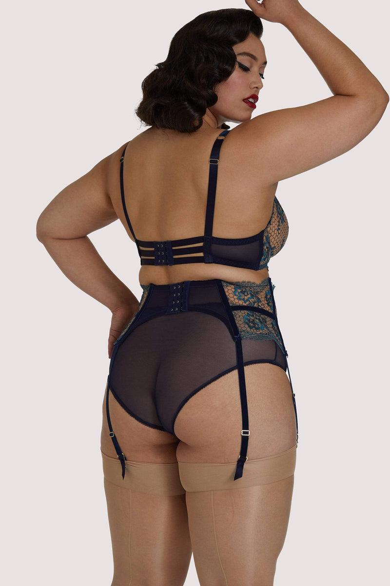 Playful Promises Evelina Curve Suspender Belt
