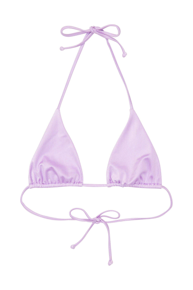 Playful Promises High Shine Triangle Top Lilac