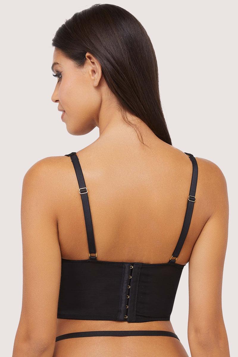 Playful Promises Kali Black Mesh Basque