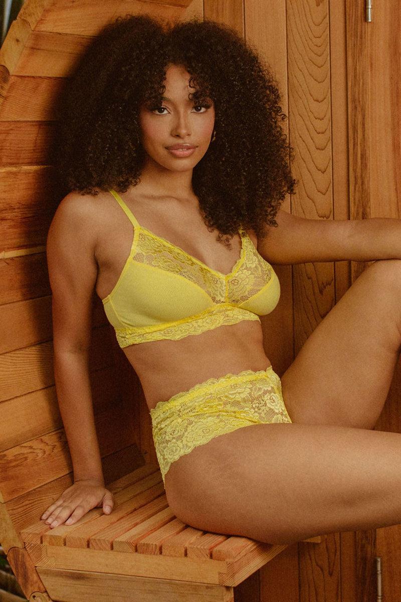 playful promises Lemonade V-Neck Bralette