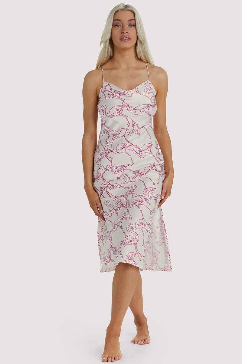 Playful Promises Pink Flamingo Dress