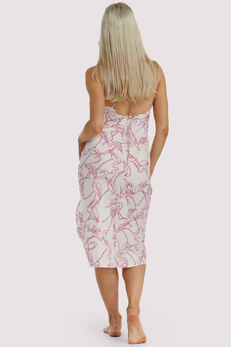 Playful Promises Pink Flamingo Dress