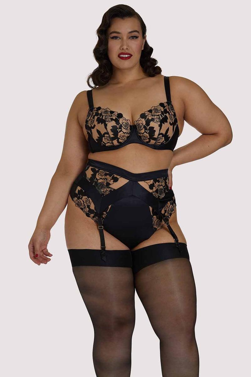 playful promises Rosabelle Curve Suspender Belt