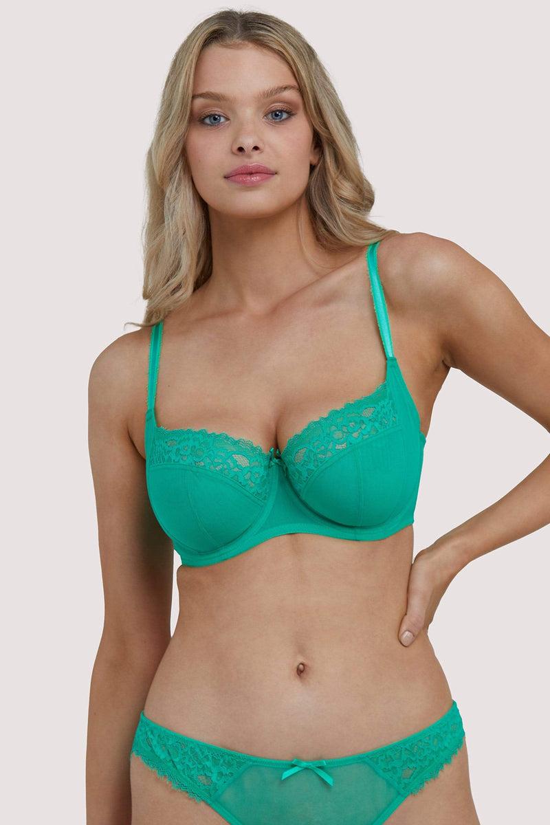 playful promises Rosalyn Emerald Green Balcony Bra