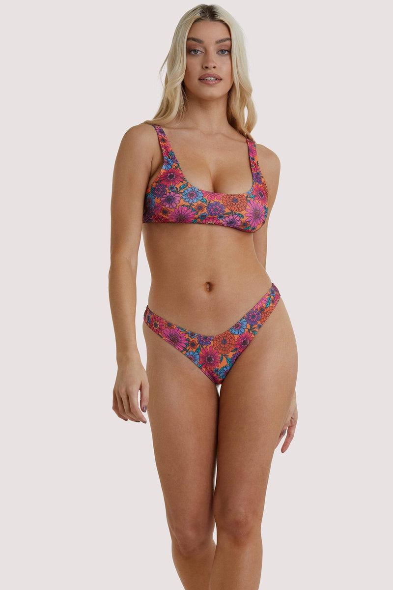 Playful Promises Scarlett Floral Bikini Brief