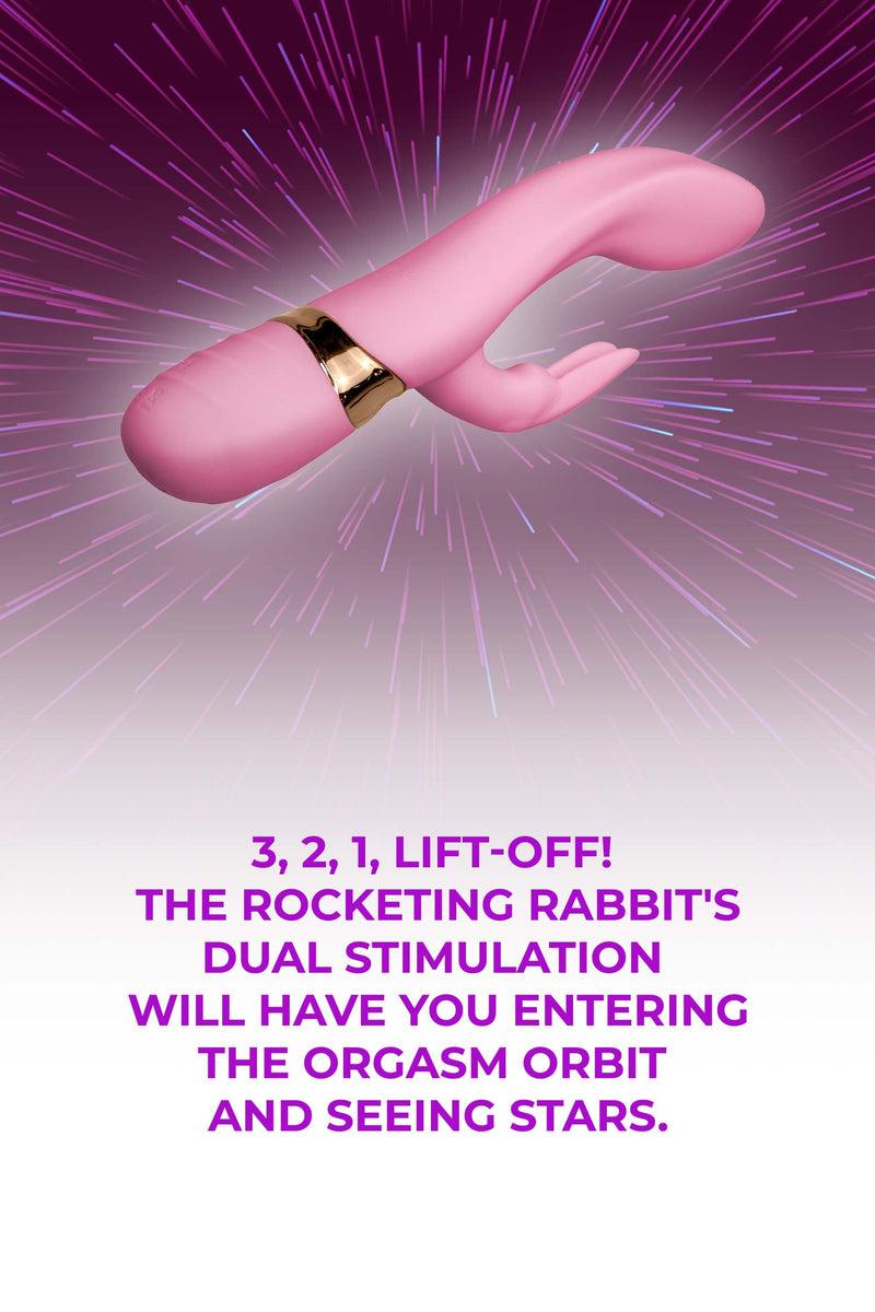 Playful Promises Rocketing Rabbit Silicone With 7 Vibration Settings