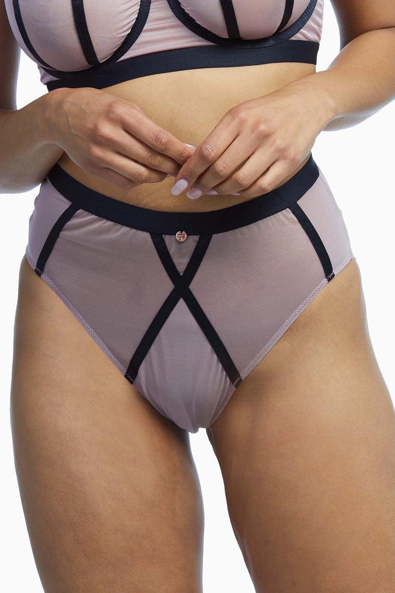 playful promises Scantilly Sheer Chic High Waist Brief