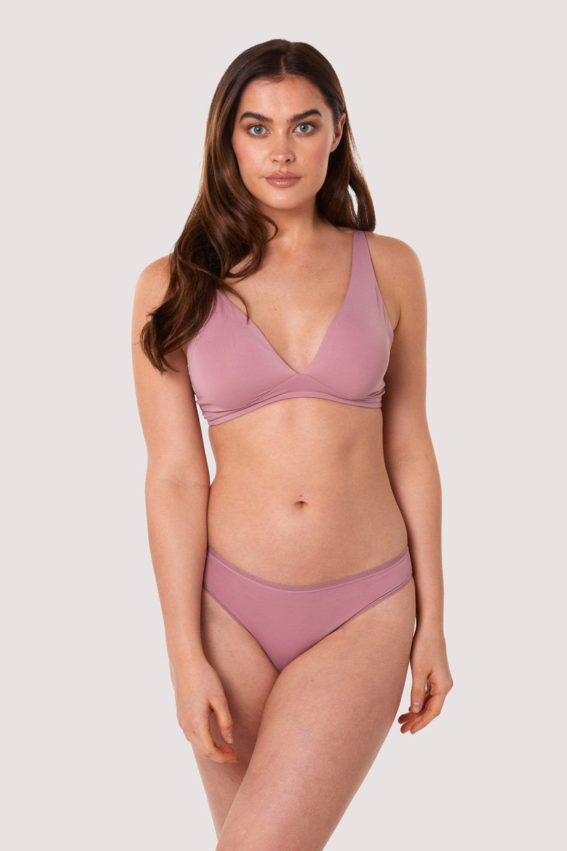 Playful Promises Second Skin Rose Recycled Triangle Bra
