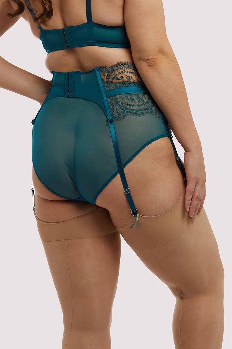 Playful Promises Severine Shady Spruce Curve Suspender