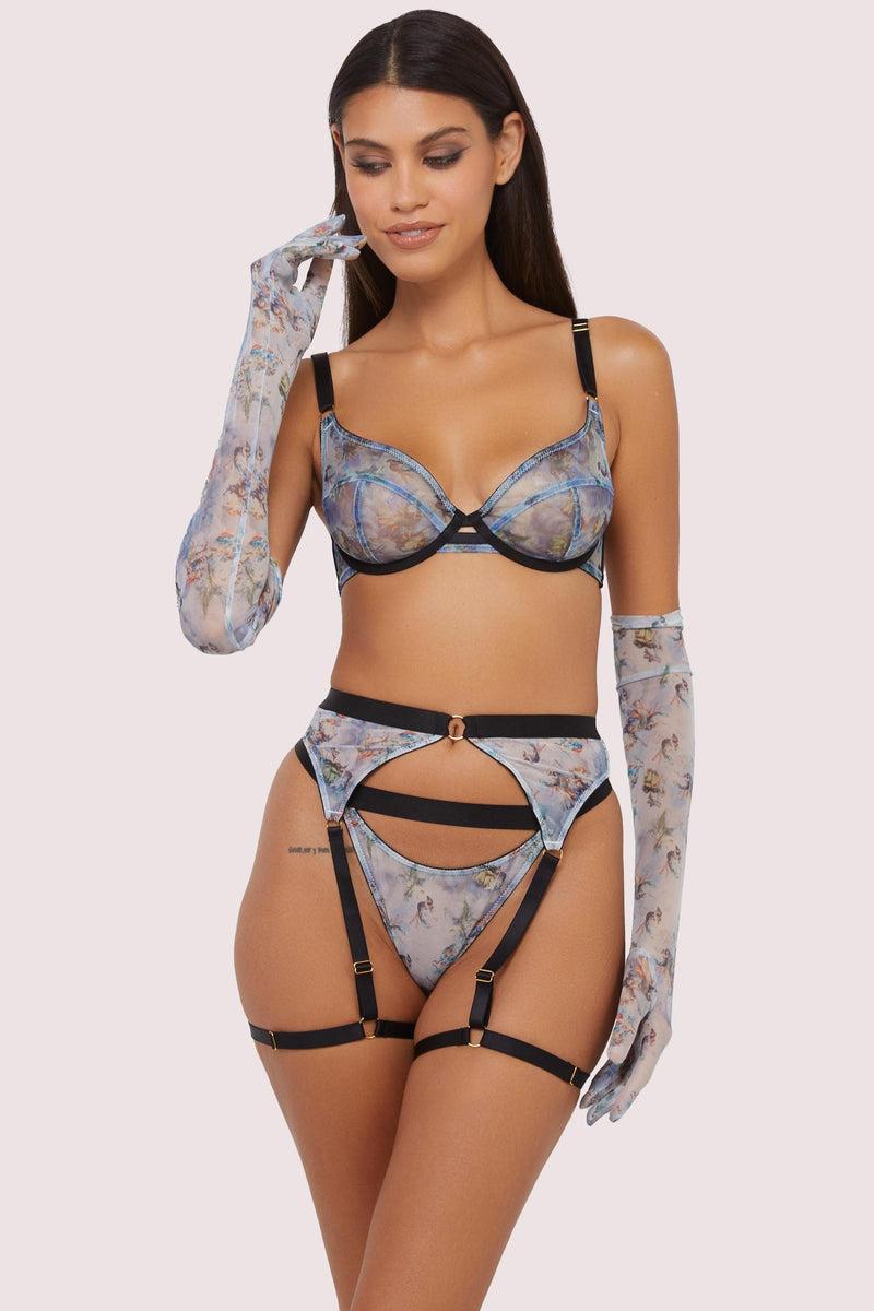 Playful Promises Talia Renaissance Printed Mesh Bra
