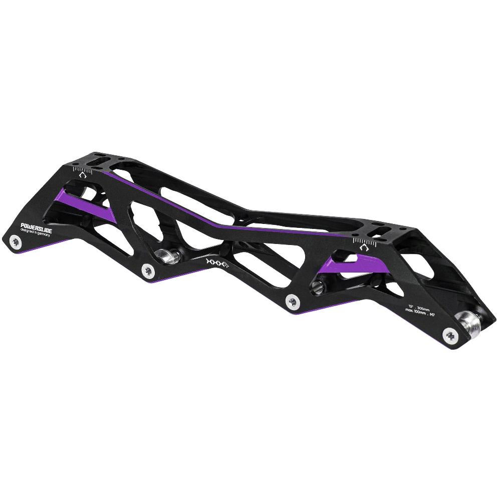 Playlife 3X4 12.0/4x100 Black Purple 195 Powerslide - Racing Inline Frames
