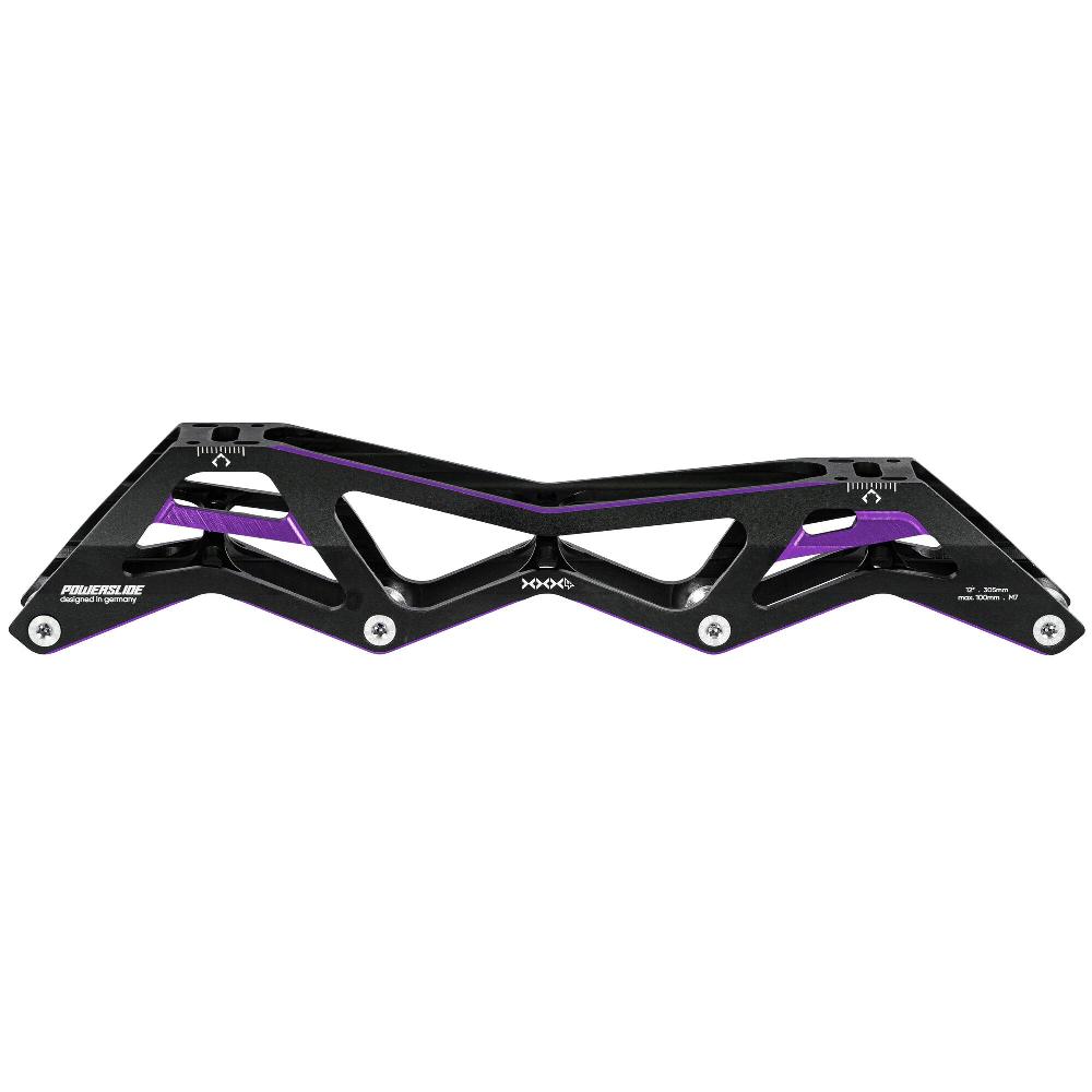 playlife 3X4 12.0/4x100 Black Purple 195 Powerslide - Racing Inline Frames