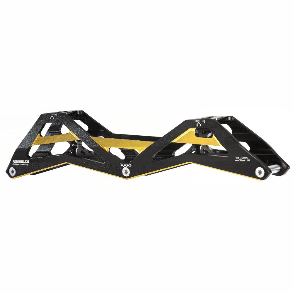 Playlife 3X4 13.0 /3x125 Black Gold 195 Powerslide - Racing Inline Frames