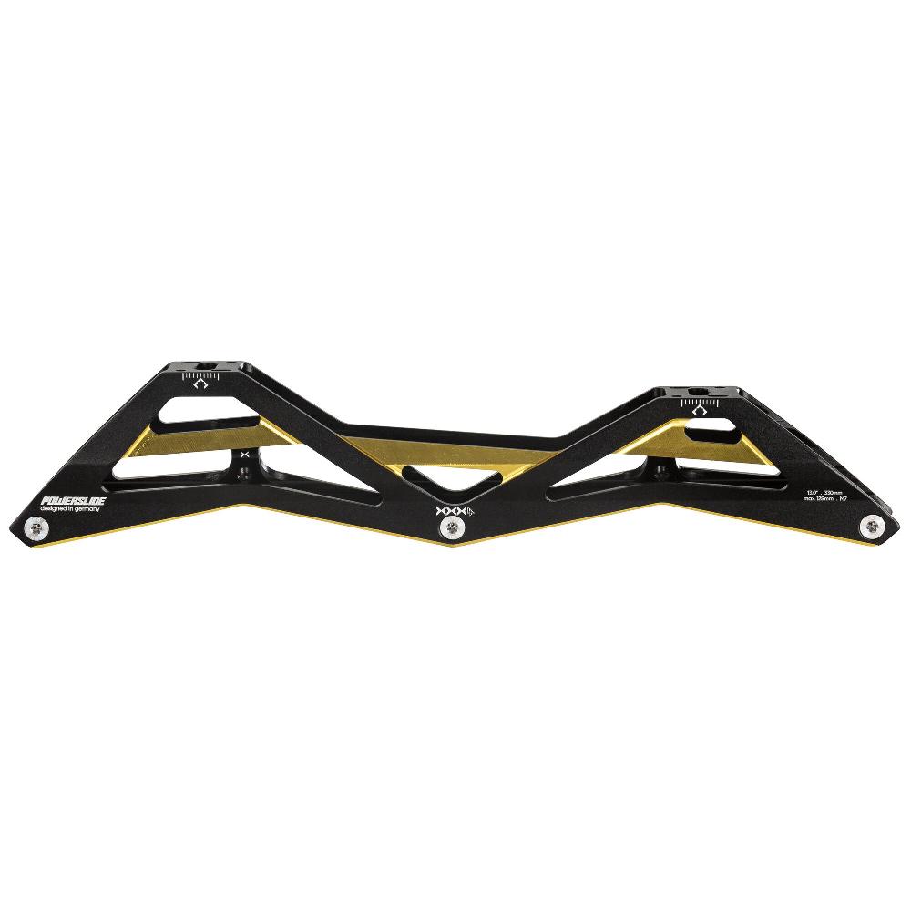 playlife 3X4 13.0 /3x125 Black Gold 195 Powerslide - Racing Inline Frames
