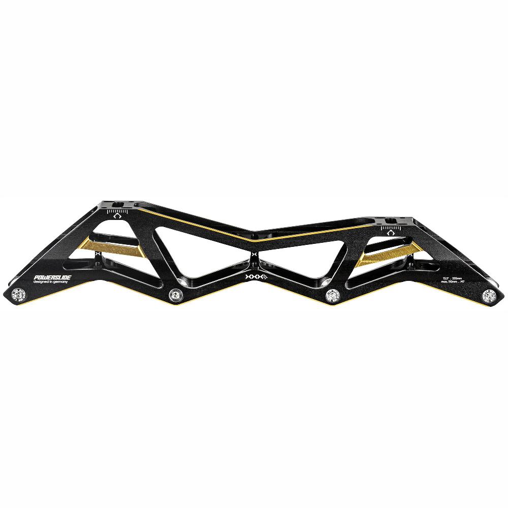 playlife 3X4 13.2/4x110 Black Gold 195 Powerslide - Racing Inline Frames