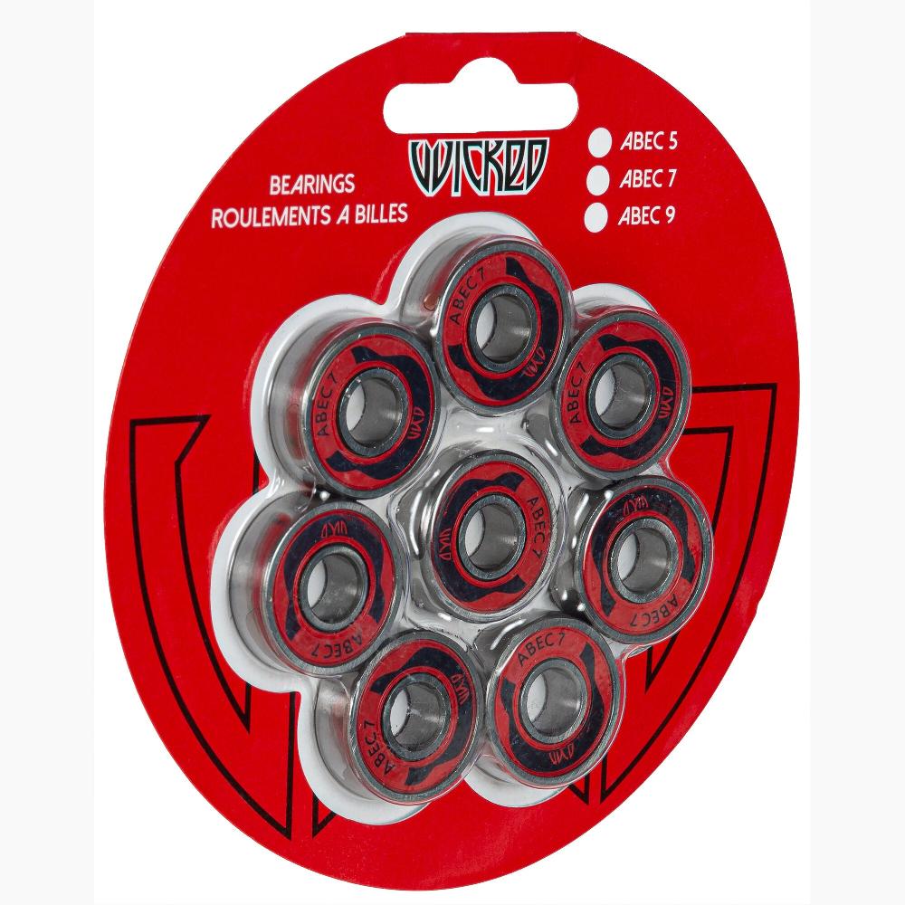 Playlife ABEC 7 FS 8-pack Wicked - Inline Skating Bearings