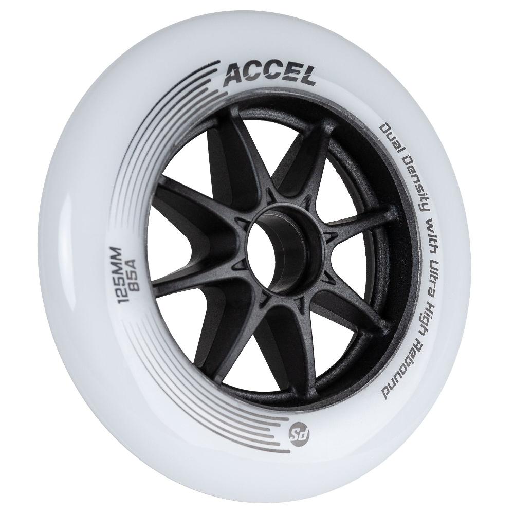 Playlife ACCEL 125mm/85A 6-pack Powerslide - Racing Inline Skate Wheels