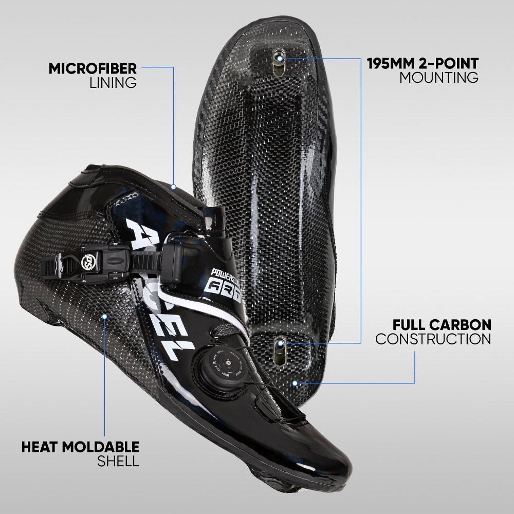 Playlife ACCEL 195 Boot Powerslide - Racing Inline Skate Boots