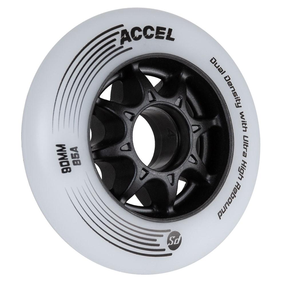 Playlife ACCEL 90mm/85A 8-pack Powerslide - Racing Inline Skate Wheels