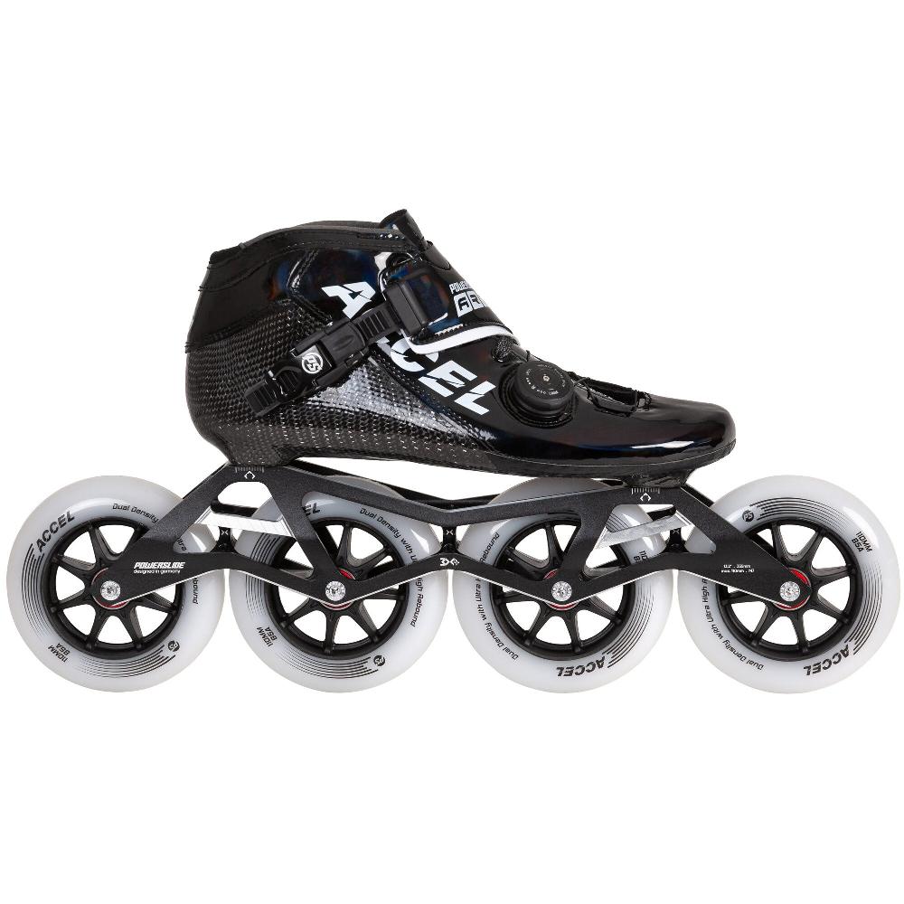playlife ACCEL Black 110 Powerslide - Racing Inline Skates