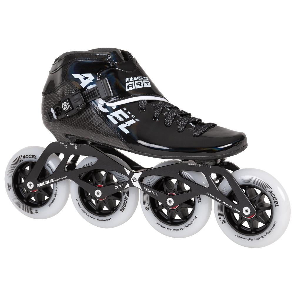 Playlife ACCEL Race Black 100 Powerslide - Racing Inline Skates