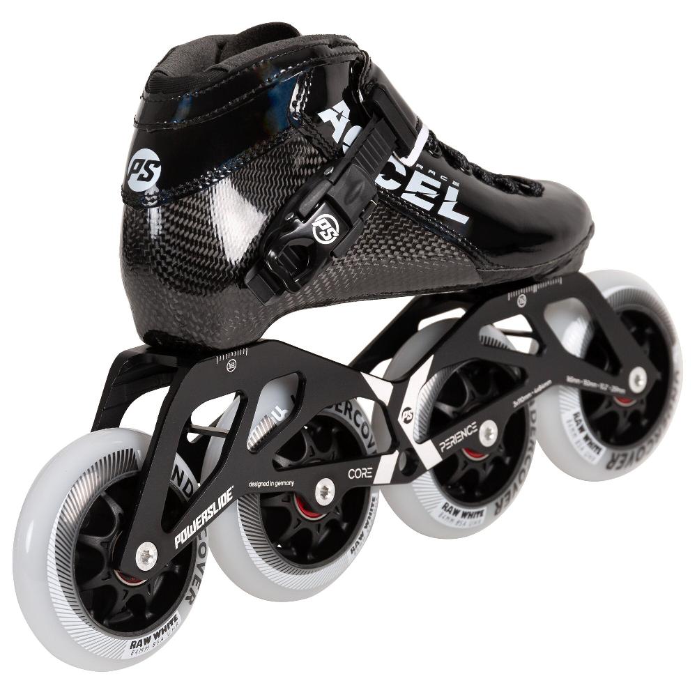 Playlife Accel Race Black Kids Powerslide - Racing Inline Skates