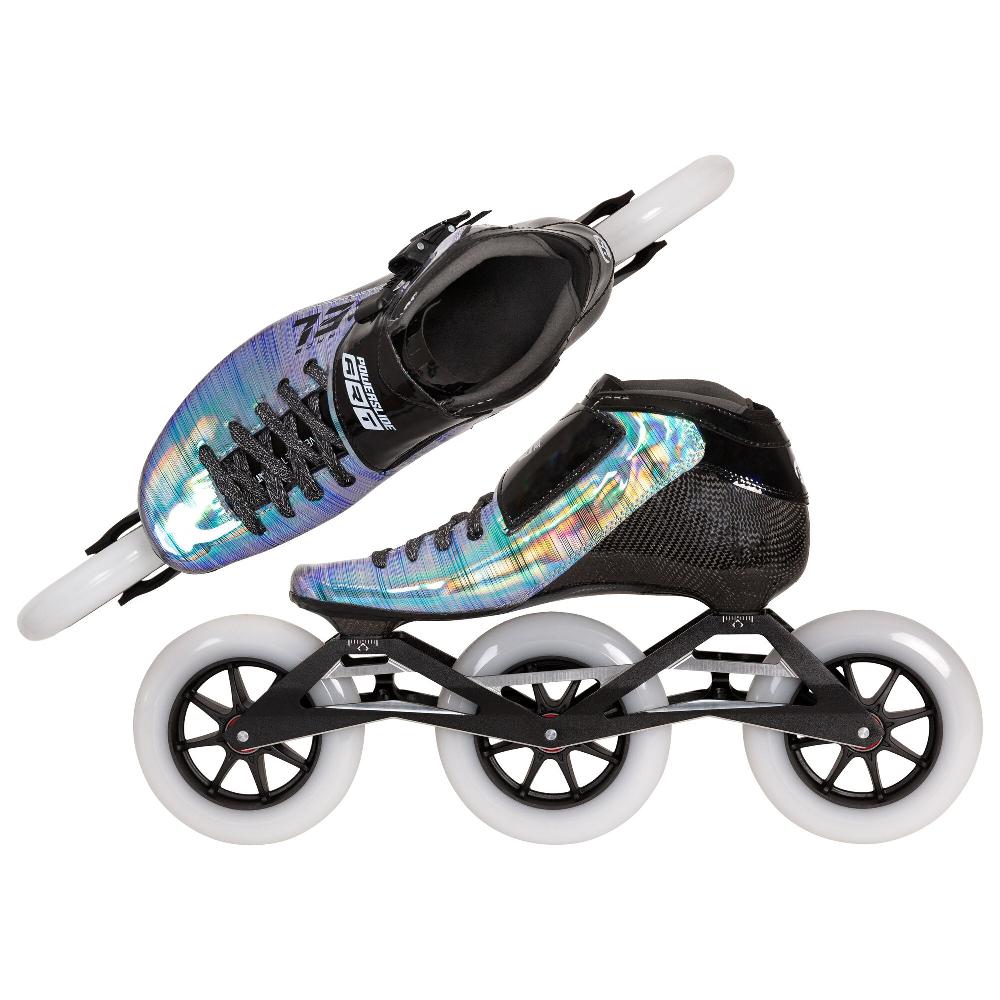 Playlife ACCEL Race Reflective 125 Powerslide - Racing Inline Skates