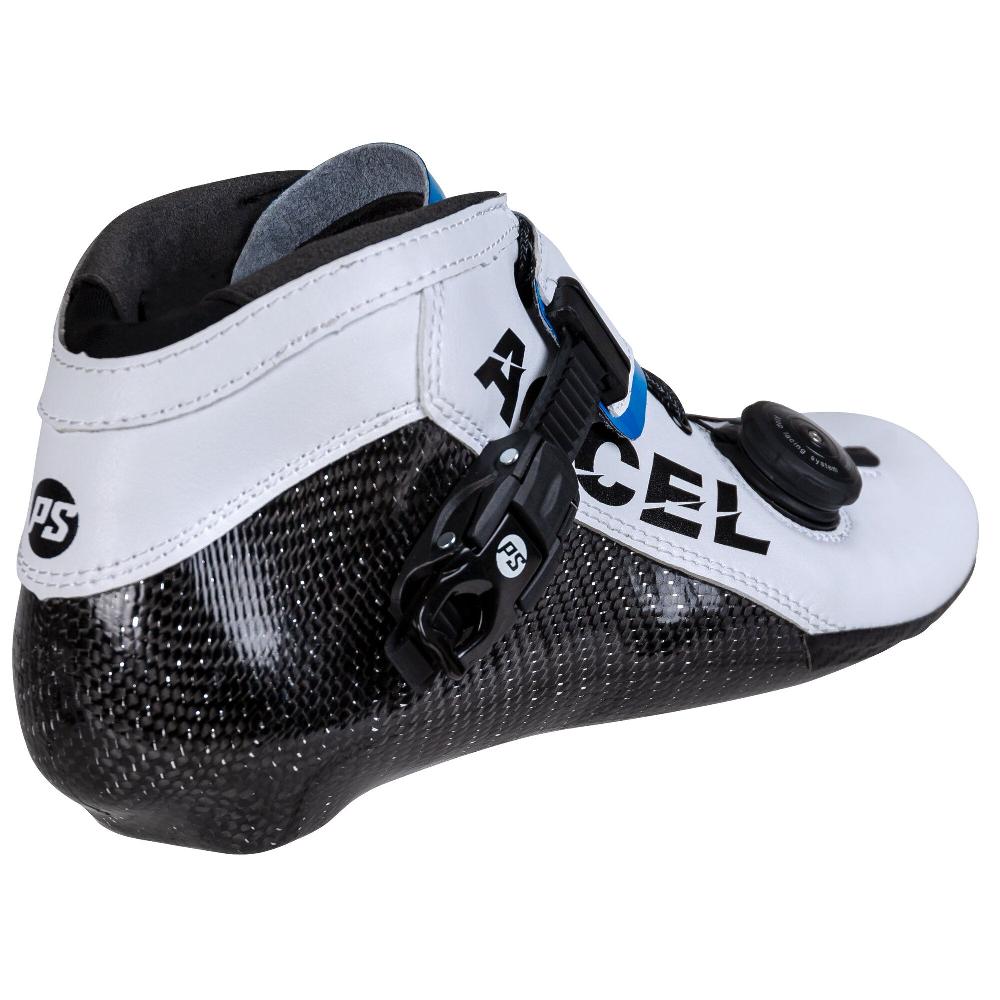 Playlife ACCEL White Boot Powerslide - Racing Inline Skate Boots