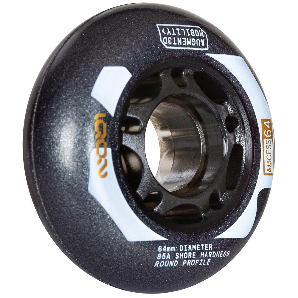 Playlife Access 64 Dark Grey 4-pack IQON - Aggressive Inline Skate Wheels