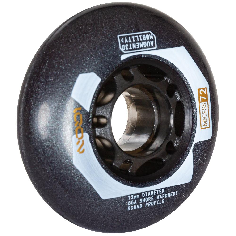Playlife Access 72 Dark Grey 4-pack IQON - Aggressive Inline Skate Wheels